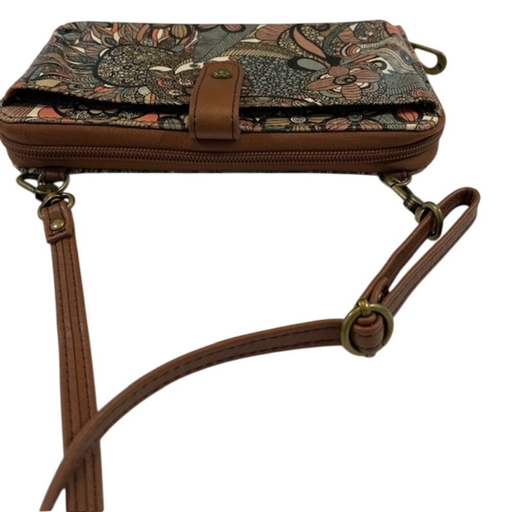 Sakroots Women's Large Siena Artist Circle Crossbody Bag. - Picture 4 of 8